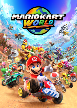 Mario Kart World box art